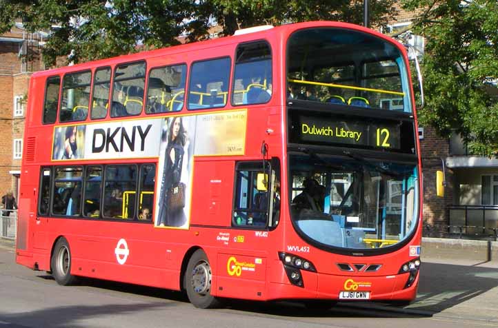 London Central Volvo B9TL Wright WVL452